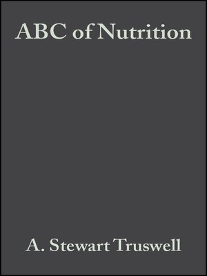 cover image of ABC of Nutrition